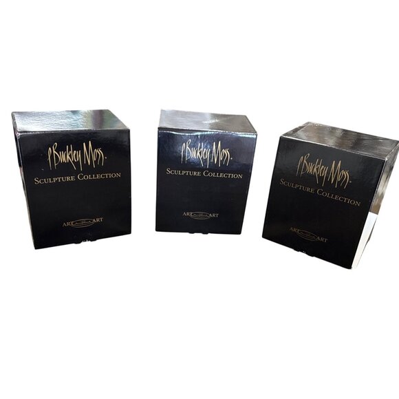 Anna Perenna, P. Buckley Moss Sculpture Collection Limited Edition Set W/ Boxes - Picture 10 of 16